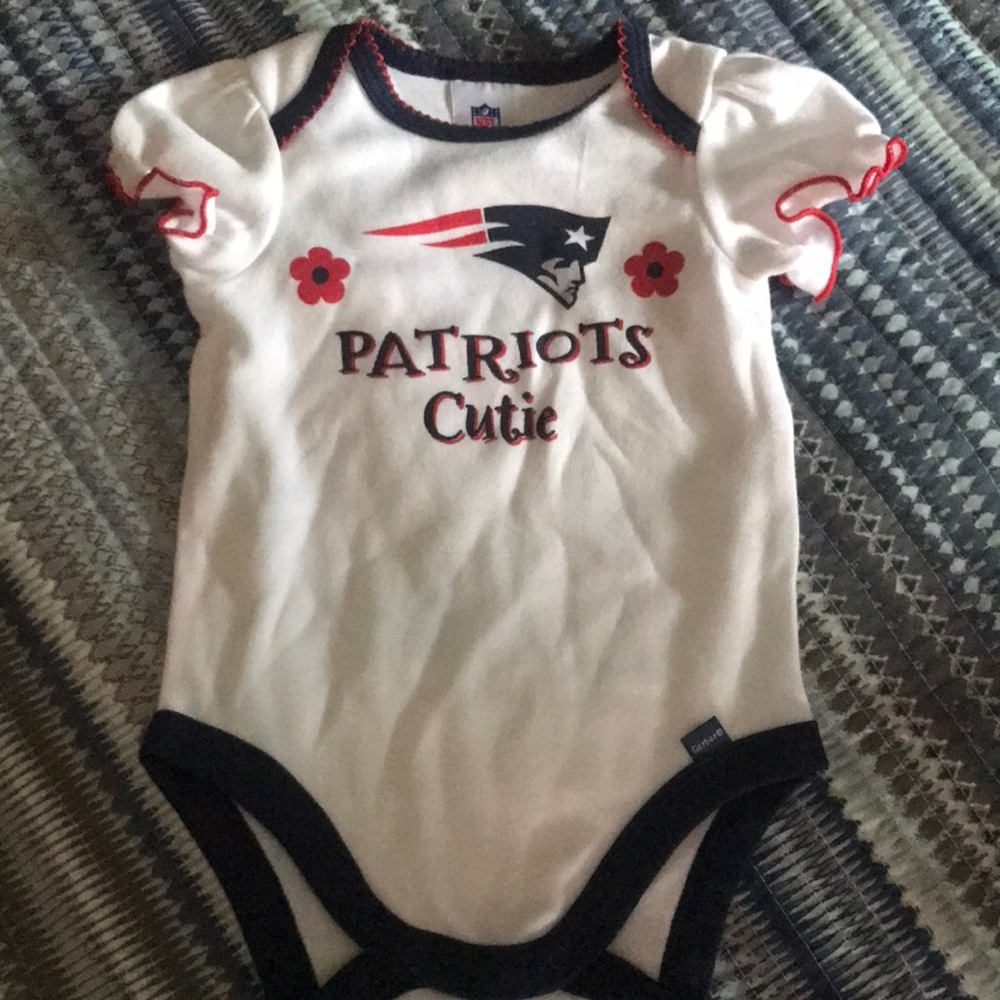 Patriots Cutie Kids One Piece by Gerber
